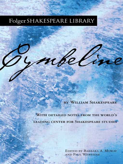 Title details for Cymbeline by William Shakespeare - Wait list